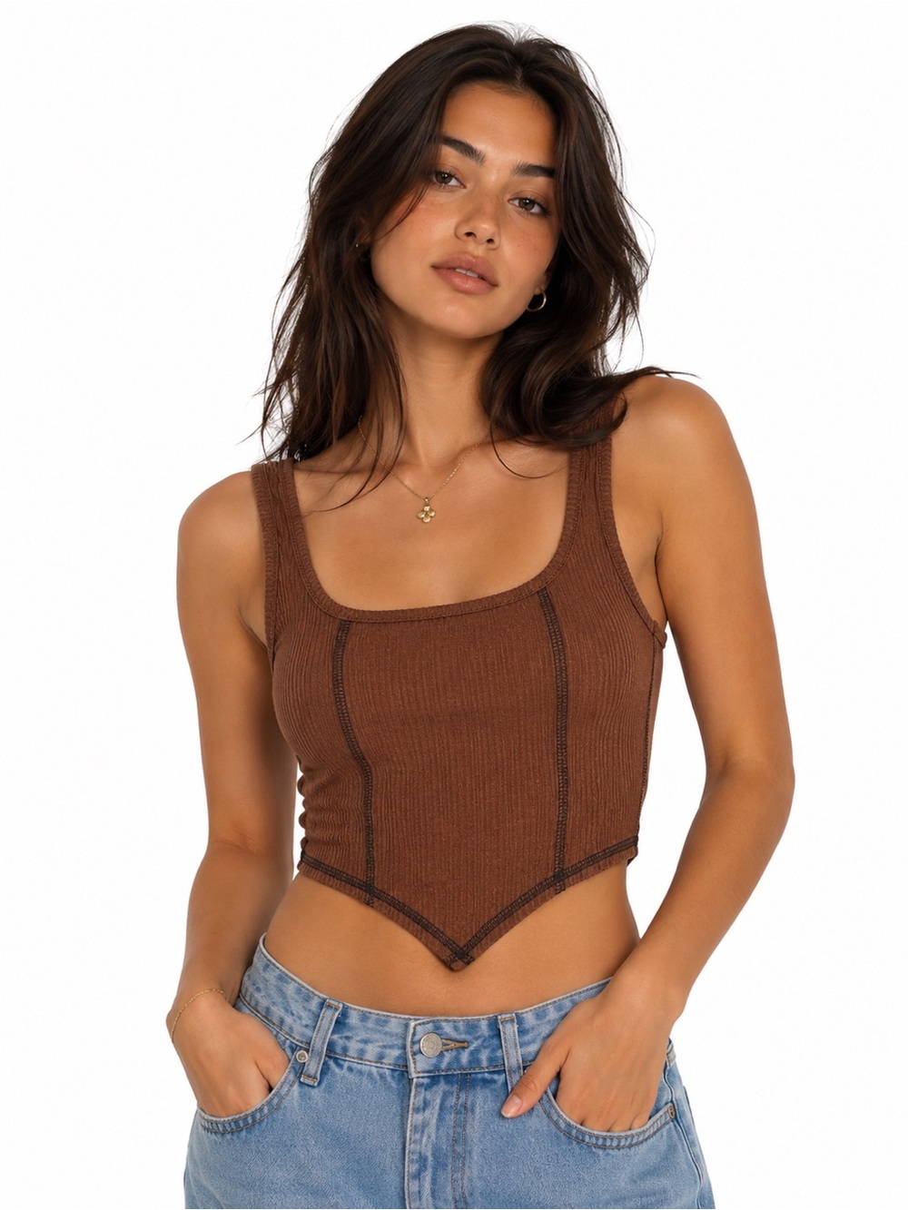 RomWe Cropped Tank